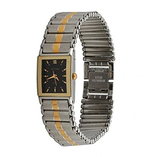 Rhythm(Japan) Women Casual Wear Silver Plated Steel Wrist Watch2.5x1.7x0.5cm